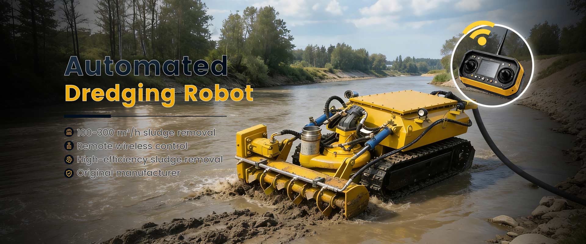 dredging robot
