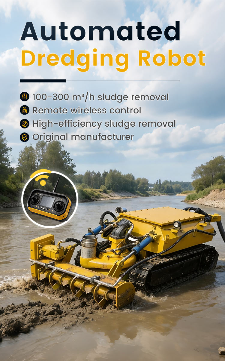 dredging robot mobile